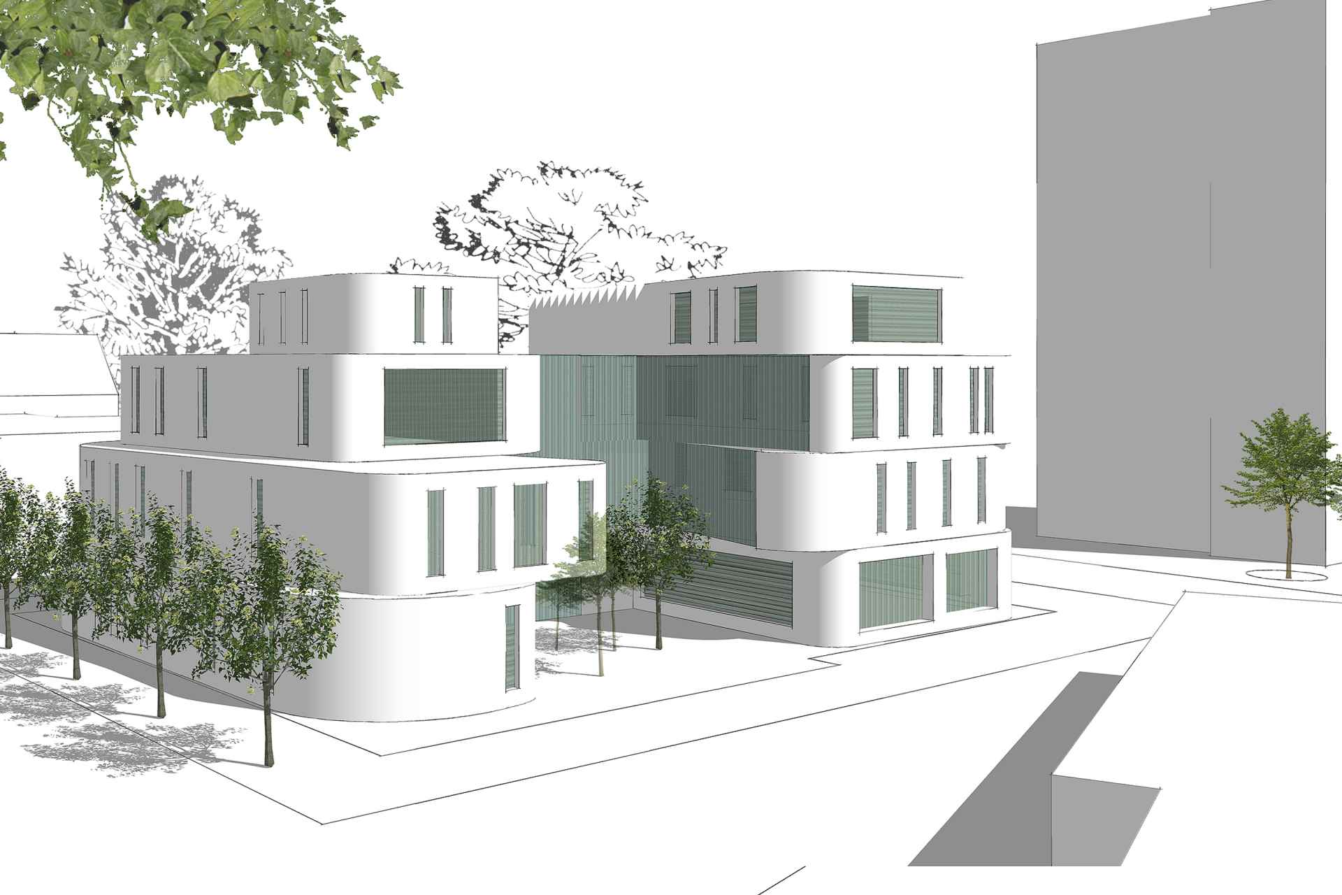 EID (Wohnbauten + Wettbewerbe und Entwürfe + Gewerbebauten) Urbane Mischung